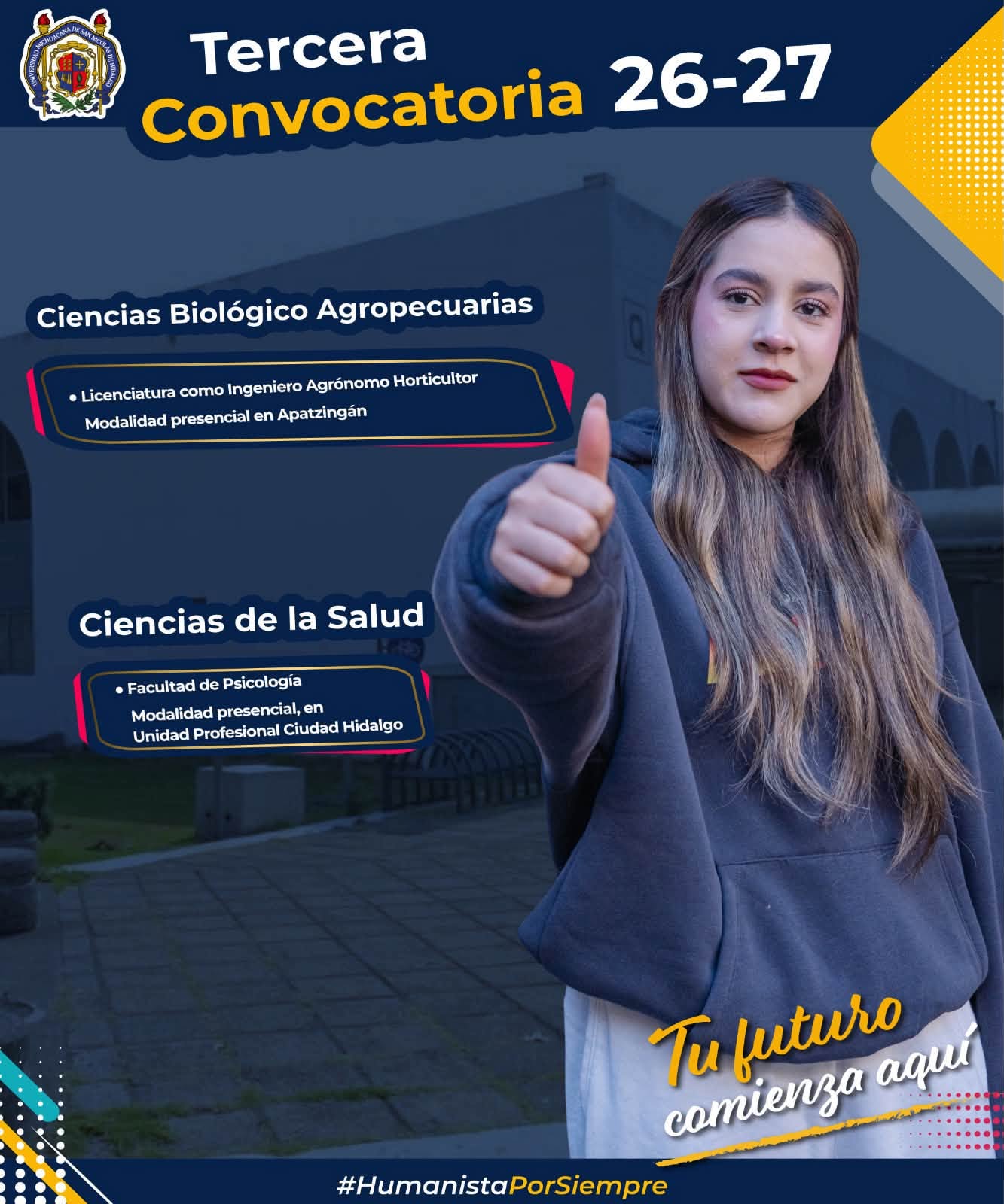 Tercera Convocatoria de la UMSNH: Area de Ciencias Biológico Agropecuarias Tercera Convocatoria de la UMSNH: Area de Ciencias Biológico Agropecuarias