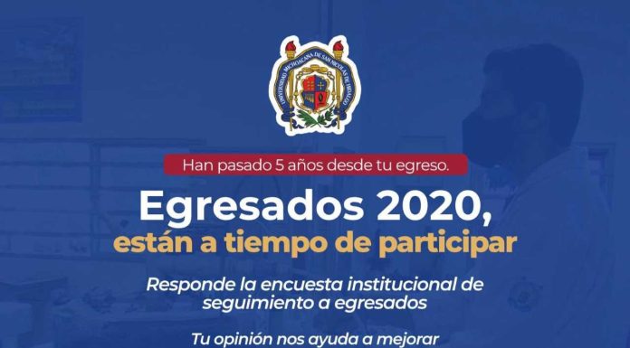 UMSNH entra en etapa final de encuesta para egresados 2020 UMSNH entra en etapa final de encuesta para egresados 2020