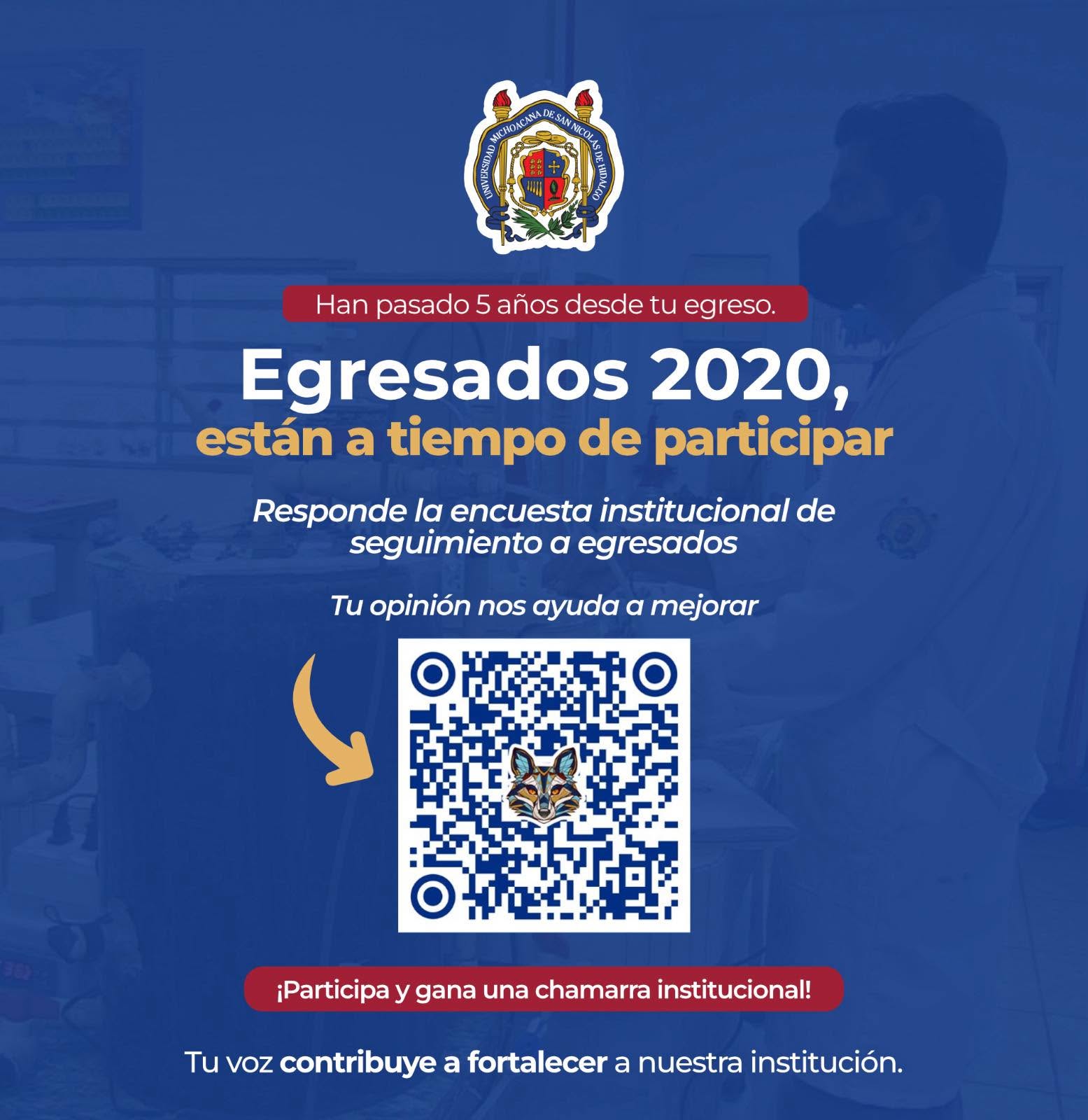 UMSNH entra en etapa final de encuesta para egresados 2020