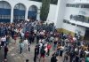UMSNH se suma a Jornada Nacional de Protección Civil Estudiantes, docentes y personal administrativo se concentran en punto de reunión durante simulacro de sismo realizado en la Facultad de Contaduría y Ciencias Administrativas de la UMSNH en Morelia, como parte de la Jornada Nacional de Protección Civil.
