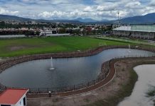 UMSNH amplía infraestructura deportiva, ambiental y cultural El lago artificial forma parte de la estrategia de la UMSNH para almacenar y distribuir agua industrial en Ciudad Universitaria.