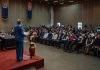 UMSNH presenta avances legislativos y financieros a consejeros nicolaitas Representantes de escuelas, facultades e institutos nicolaitas llenaron el auditorio universitario para dar seguimiento a los avances normativos y financieros.